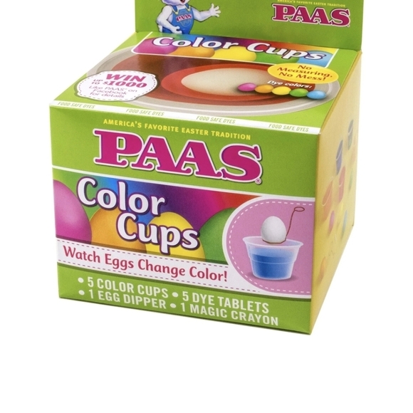 PAAS Easter Egg Kits 6 Decorating Kits Active Volcano, color cups Etc - Picture 12 of 14